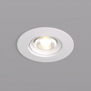 DK3028-WH Встраиваемый светильник, IP 20, 10 Вт, GU5.3, LED, белый, пластик в Кургане - kurgan.mebel24.online | фото 1