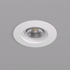 DK3028-WH Встраиваемый светильник, IP 20, 10 Вт, GU5.3, LED, белый, пластик в Кургане - kurgan.mebel24.online | фото 2
