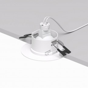 DK3028-WH Встраиваемый светильник, IP 20, 10 Вт, GU5.3, LED, белый, пластик в Кургане - kurgan.mebel24.online | фото 3