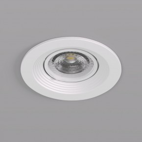 DK3029-WH Встраиваемый светильник, IP 20, 10 Вт, GU5.3, LED, белый, пластик в Кургане - kurgan.mebel24.online | фото 3