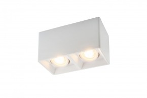 DK3035-WH Светильник накладной IP 20, 10 Вт, GU5.3, LED, белый, пластик в Кургане - kurgan.mebel24.online | фото 1