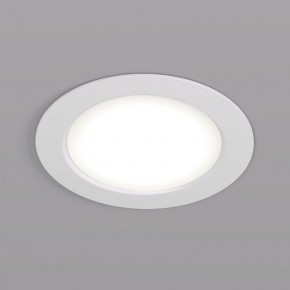 DK3049-WH Встраиваемый светильник, IP 20, 7Вт, LED, белый, пластик в Кургане - kurgan.mebel24.online | фото 1