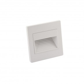 DK3050-WH Светильник встраиваемый в стену, IP 20, LED 3000, 1 Вт, белый, пластик в Кургане - kurgan.mebel24.online | фото 2