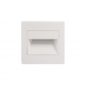 DK3050-WH Светильник встраиваемый в стену, IP 20, LED 3000, 1 Вт, белый, пластик в Кургане - kurgan.mebel24.online | фото 3