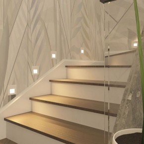 DK3050-WH Светильник встраиваемый в стену, IP 20, LED 3000, 1 Вт, белый, пластик в Кургане - kurgan.mebel24.online | фото 9