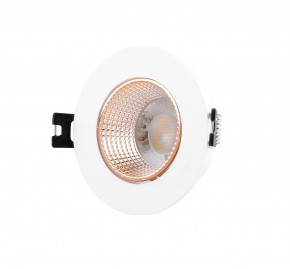 DK3061-WBR Встраиваемый светильник, IP 20, 10 Вт, GU5.3, LED, белый/бронзовый, пластик в Кургане - kurgan.mebel24.online | фото 1