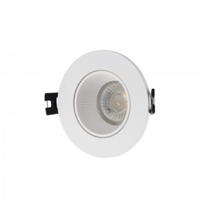 DK3061-WH Встраиваемый светильник, IP 20, 10 Вт, GU5.3, LED, белый/белый, пластик в Кургане - kurgan.mebel24.online | фото 1