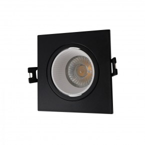 DK3071-BK+WH Встраиваемый светильник, IP 20, 10 Вт, GU5.3, LED, черный/белый, пластик в Кургане - kurgan.mebel24.online | фото