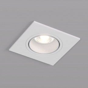 DK3071-WH Встраиваемый светильник, IP 20, 10 Вт, GU5.3, LED, белый/белый, пластик в Кургане - kurgan.mebel24.online | фото