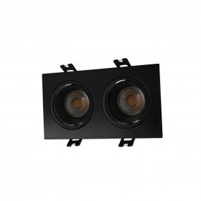DK3072-BK Встраиваемый светильник, IP 20, 10 Вт, GU5.3, LED, черный/черный, пластик в Кургане - kurgan.mebel24.online | фото 1