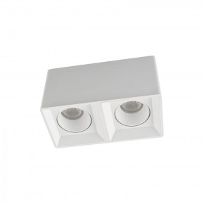 DK3085-WH Светильник накладной IP 20, 10 Вт, GU5.3, LED, белый/белый, пластик в Кургане - kurgan.mebel24.online | фото 1