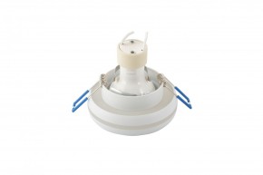 DK4031-WH Встраиваемый светильник, IP 20, 10 Вт, GU10, белый, алюминий/пластик в Кургане - kurgan.mebel24.online | фото 1