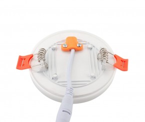 DK4604-WW Встраиваемый светильник, IP 20, 18 Вт, LED 3000, белый, пластик в Кургане - kurgan.mebel24.online | фото 5