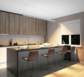 DK9203-WH Линейный светильник 52W 2000mm 3000K, белый в Кургане - kurgan.mebel24.online | фото 4