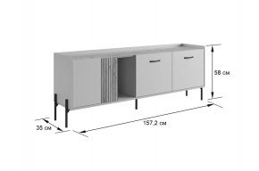 ДОМИНИКА Гостиная (модульная) кашемир/дуб крафт золотой в Кургане - kurgan.mebel24.online | фото 2