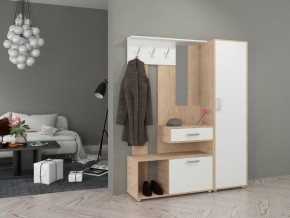 ЭНТЕР 1 Прихожая (модульная) дуб сонома/белый в Кургане - kurgan.mebel24.online | фото