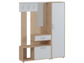 ЭНТЕР 1 Прихожая (модульная) дуб сонома/белый в Кургане - kurgan.mebel24.online | фото 2