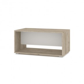 ФЛОРИДА Ф61 Стол журнальный (полка) дуб серый/белый в Кургане - kurgan.mebel24.online | фото