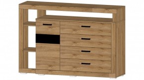 ГАММА Спальный гарнитур (модульный) дуб вотан в Кургане - kurgan.mebel24.online | фото