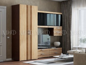 АСТИ Гостиная Вариант №5 МДФ (Дуб сонома/венге) в Кургане - kurgan.mebel24.online | фото