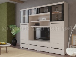 ЭКОЛЬ Гостиная Вариант №2 МДФ (Сандал светлый) в Кургане - kurgan.mebel24.online | фото