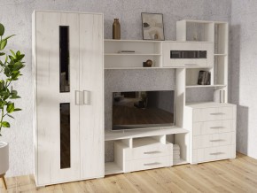 Гостиная ЕВРОПА-1 (дуб крафт белый) в Кургане - kurgan.mebel24.online | фото 1