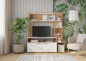 Гостиная Ника (Крафт золотой-белый) в Кургане - kurgan.mebel24.online | фото 3