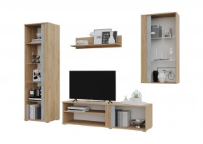 Гостиная Омега (Крафт золотой-Бетон) в Кургане - kurgan.mebel24.online | фото 3