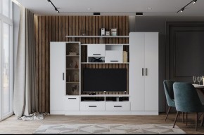 Гостиная Оскар-5 Белый в Кургане - kurgan.mebel24.online | фото