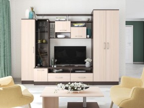 Гостиная Оскар-5 венге/дуб молочный в Кургане - kurgan.mebel24.online | фото 1