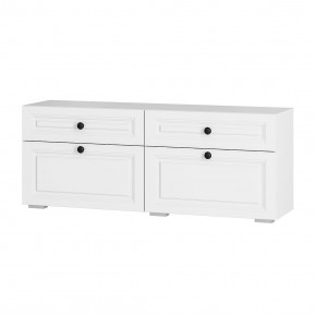 Гостиная Софт композиция 1 (Белый/Эмаль белая F26) в Кургане - kurgan.mebel24.online | фото 6