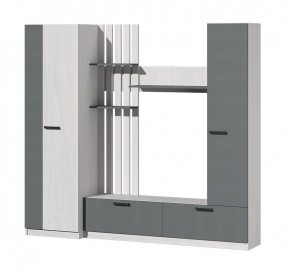 Гостиная Юджи (Анкор светлый/Графит) в Кургане - kurgan.mebel24.online | фото 2