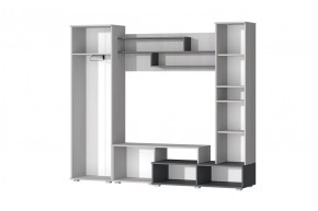 Гостиная Юна (Анкор светлый/Графит) в Кургане - kurgan.mebel24.online | фото 2
