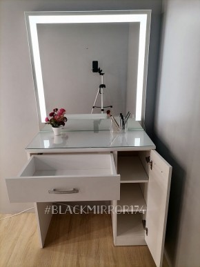 Гримерный стол ГС1LEDД80 в Кургане - kurgan.mebel24.online | фото 3