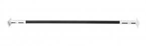 Турник раздвижной 1250-1500 цв. белый-черный FLEXTER PROFI в Кургане - kurgan.mebel24.online | фото