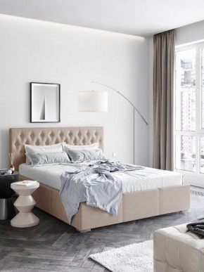 Интерьерная Кровать Октавия Бежевый 1600х2000 в Кургане - kurgan.mebel24.online | фото