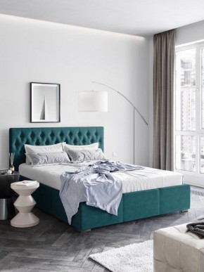 Интерьерная Кровать Октавия Бирюзовый 1600х2000 в Кургане - kurgan.mebel24.online | фото 1