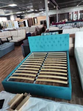 Интерьерная Кровать Октавия Бирюзовый 1600х2000 в Кургане - kurgan.mebel24.online | фото 2