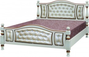 ЖАСМИН Кровать из массива 1400 в Кургане - kurgan.mebel24.online | фото 3