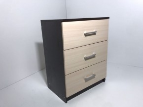 Комод 3 ящика (венге/дуб молочный) в Кургане - kurgan.mebel24.online | фото