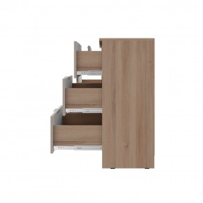 Комод Эмилия КМ-04 (Дуб смоки/Айриш (MF03)) в Кургане - kurgan.mebel24.online | фото 3