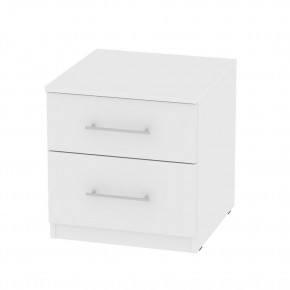 Комод K-48x45x45-1 Калисто (тумба прикроватная) Белый в Кургане - kurgan.mebel24.online | фото
