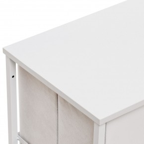 Комод Leset Линкс 2 ящ. (к/з), Каркас Белый, ящики Белые в Кургане - kurgan.mebel24.online | фото 6