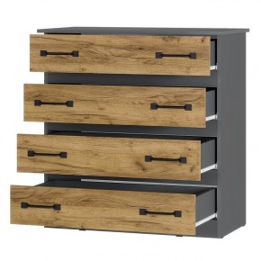 Комод Лофт (графит/крафт) в Кургане - kurgan.mebel24.online | фото 2