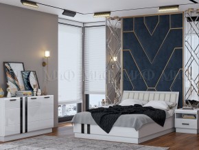 МАГНОЛИЯ Комод (Белый глянец/Белый) в Кургане - kurgan.mebel24.online | фото 3
