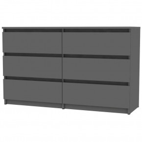 Комод Malta light K142 (Графит) в Кургане - kurgan.mebel24.online | фото