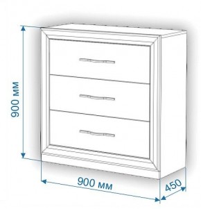 Комод Нобиле Км-90/45 в Кургане - kurgan.mebel24.online | фото 2