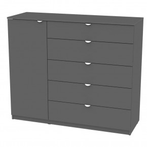 Комод "Калисто (K40)" ручка торцевая (Графит) в Кургане - kurgan.mebel24.online | фото