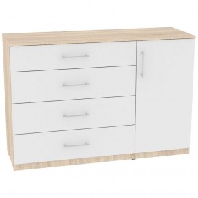 Комод "Калисто (K45)" ручка рейлинг (ДСС-Белый) в Кургане - kurgan.mebel24.online | фото