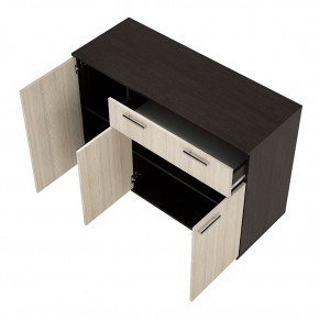 Комод Стандарт №4 NEW (венге/лоредо) в Кургане - kurgan.mebel24.online | фото 3